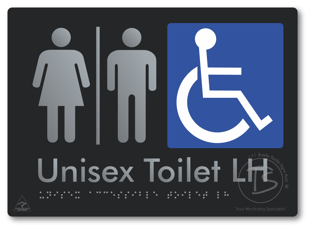 Unisex Accessible Toilet LH with Air Lock