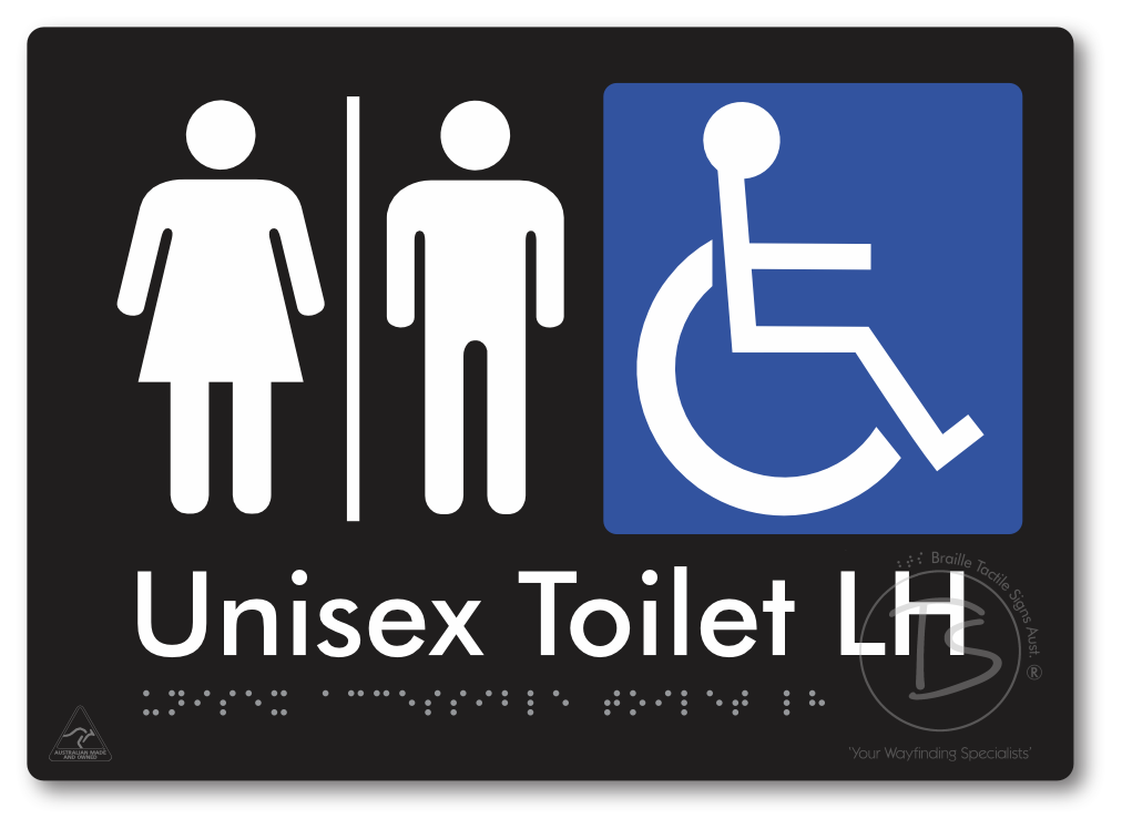 Unisex Accessible Toilet LH with Air Lock