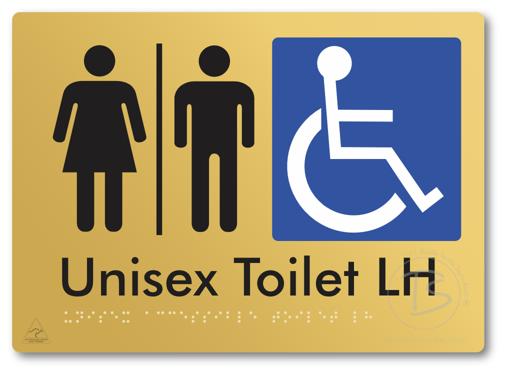 Unisex Accessible Toilet LH with Air Lock