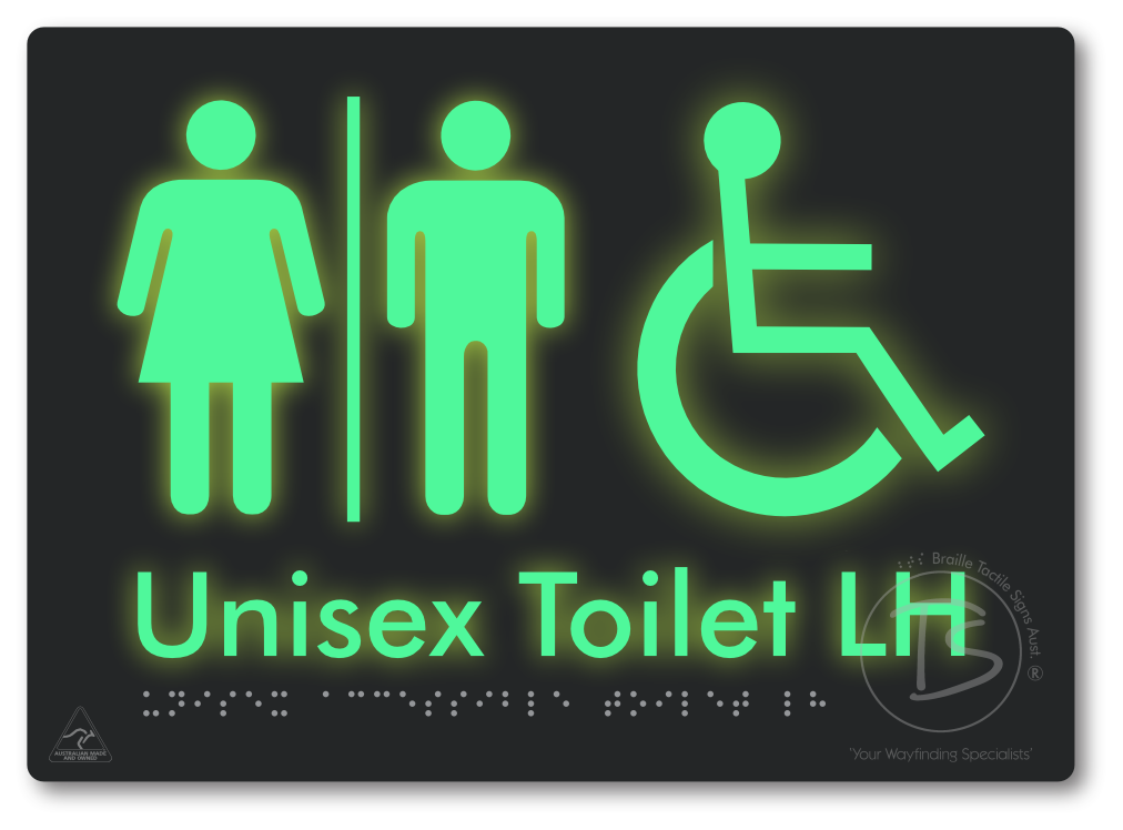 Unisex Accessible Toilet LH with Air Lock