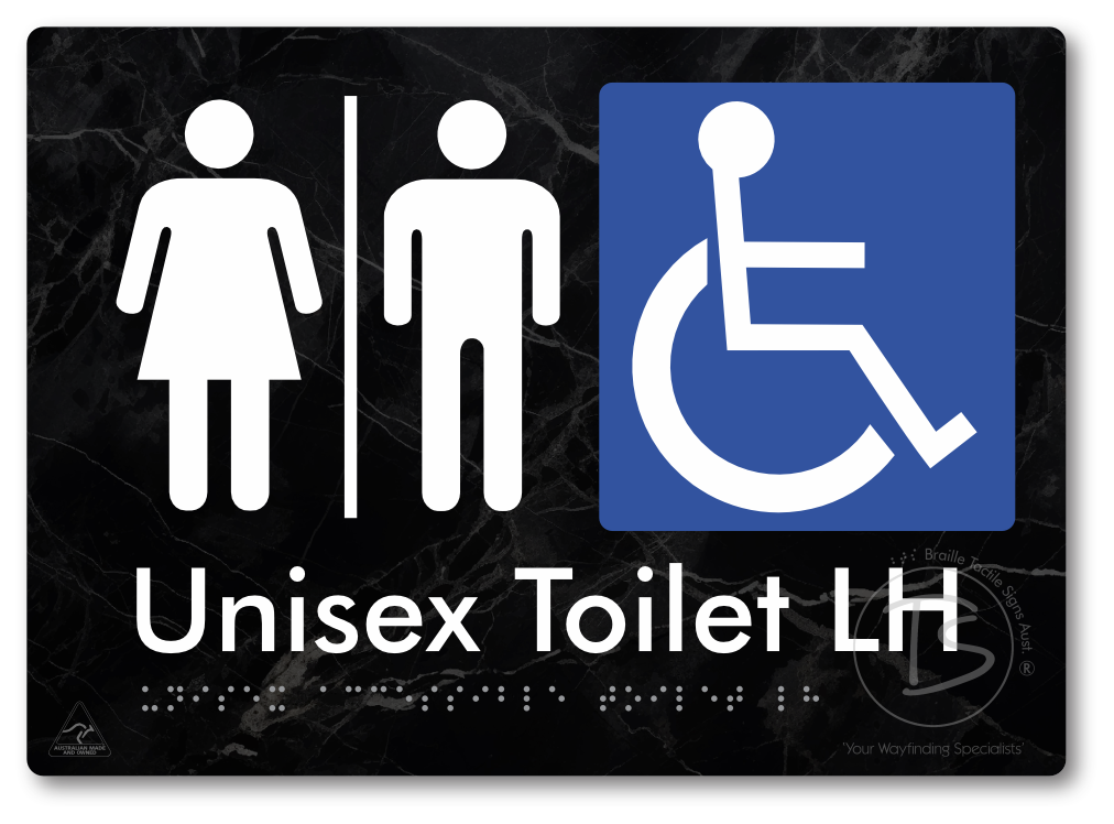 Unisex Accessible Toilet LH with Air Lock