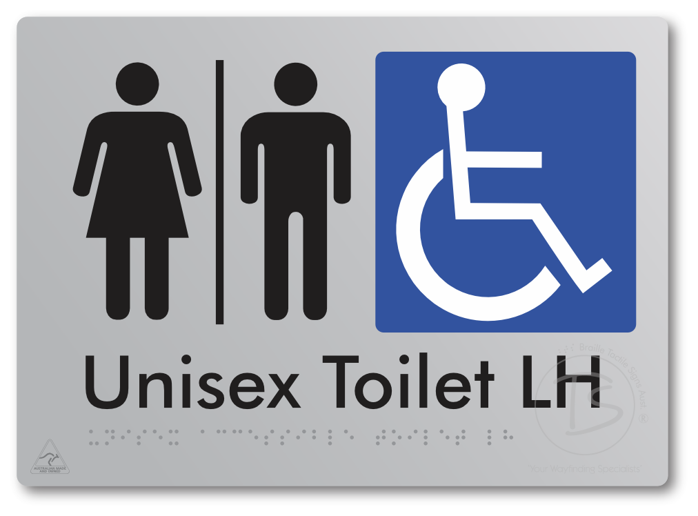 Unisex Accessible Toilet LH with Air Lock