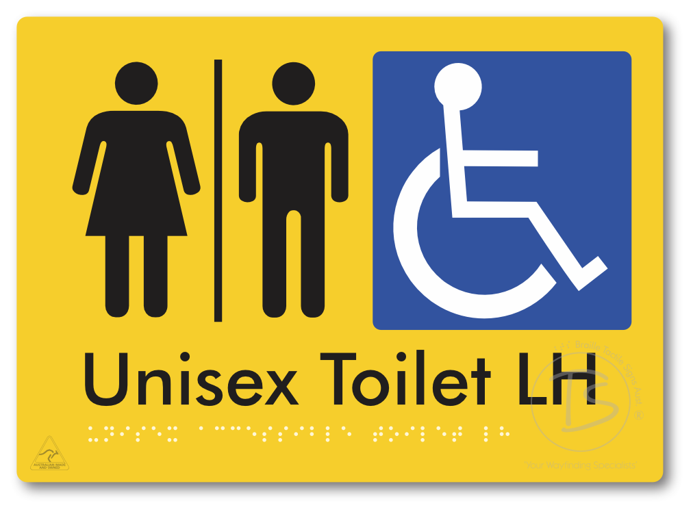 Unisex Accessible Toilet LH with Air Lock