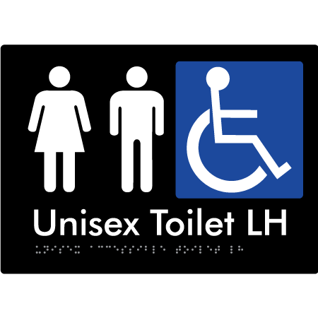Unisex Accessible Toilet LH / RH