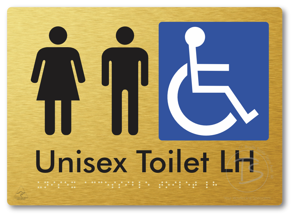 Unisex Accessible Toilet LH or RH