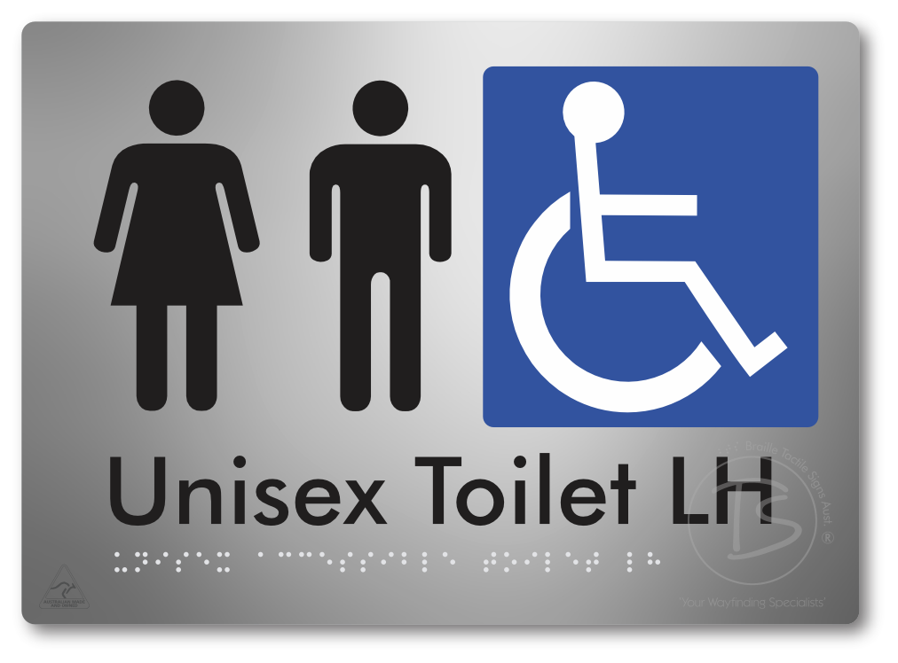Unisex Accessible Toilet LH or RH