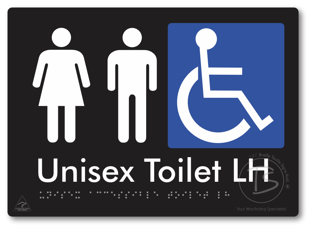 Unisex Accessible Toilet LH or RH