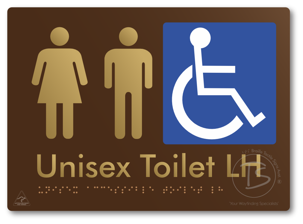 Unisex Accessible Toilet LH or RH