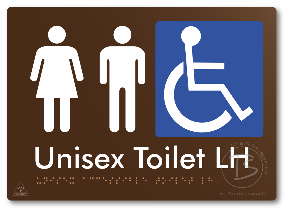 Unisex Accessible Toilet LH or RH