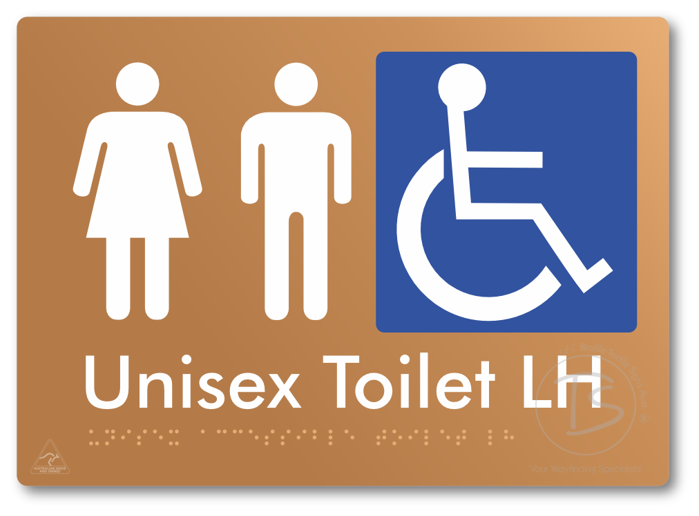 Unisex Accessible Toilet LH or RH