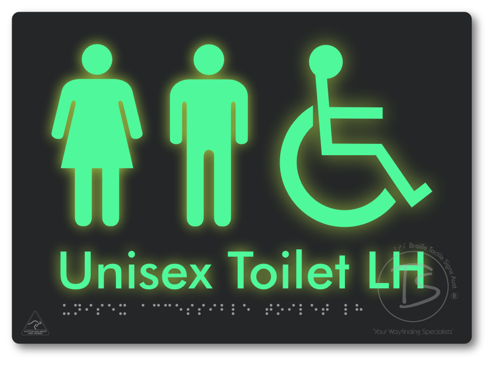Unisex Accessible Toilet LH or RH