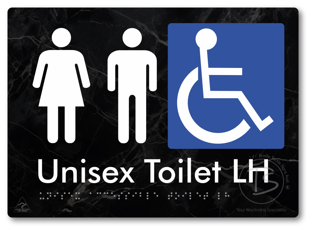 Unisex Accessible Toilet LH or RH