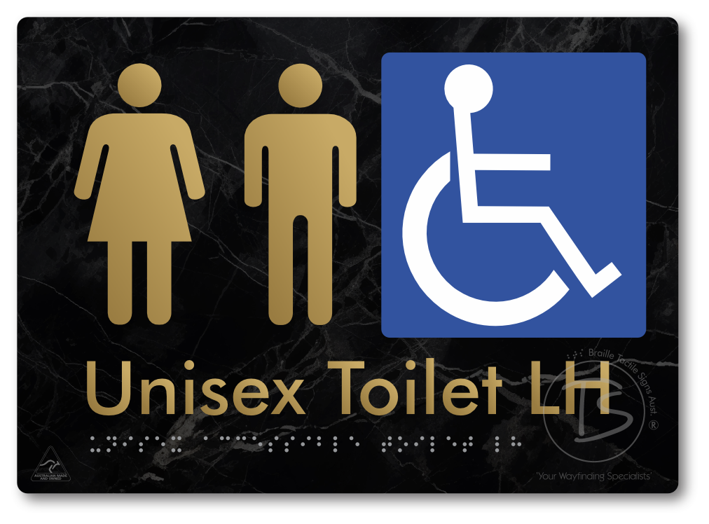 Unisex Accessible Toilet LH or RH