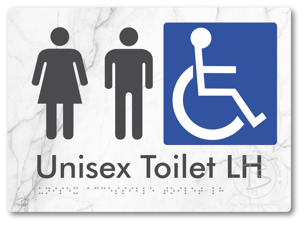 Unisex Accessible Toilet LH or RH