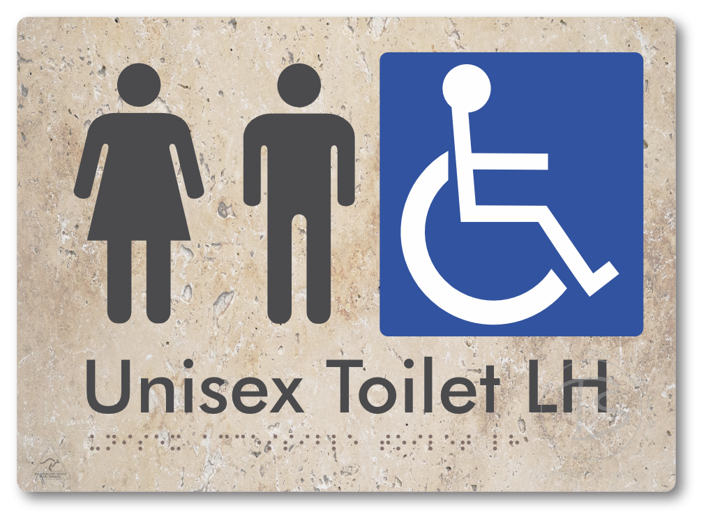 Unisex Accessible Toilet LH or RH