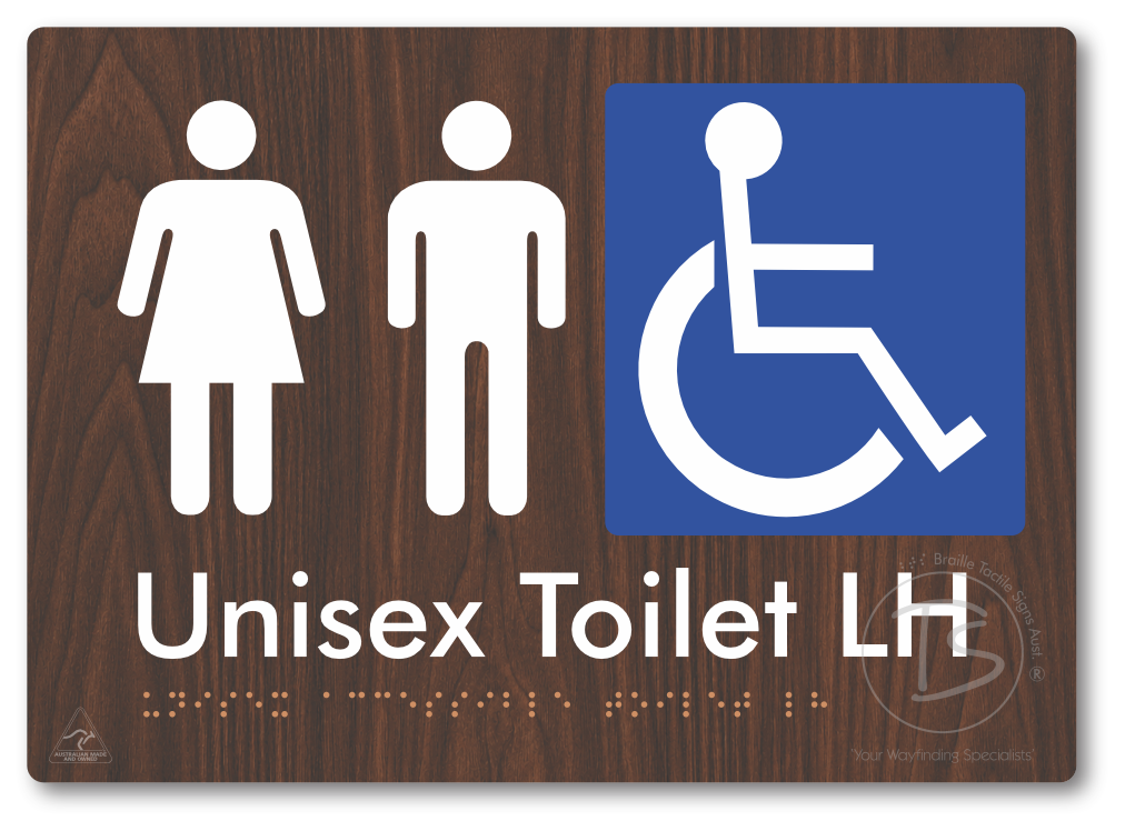 Unisex Accessible Toilet LH or RH