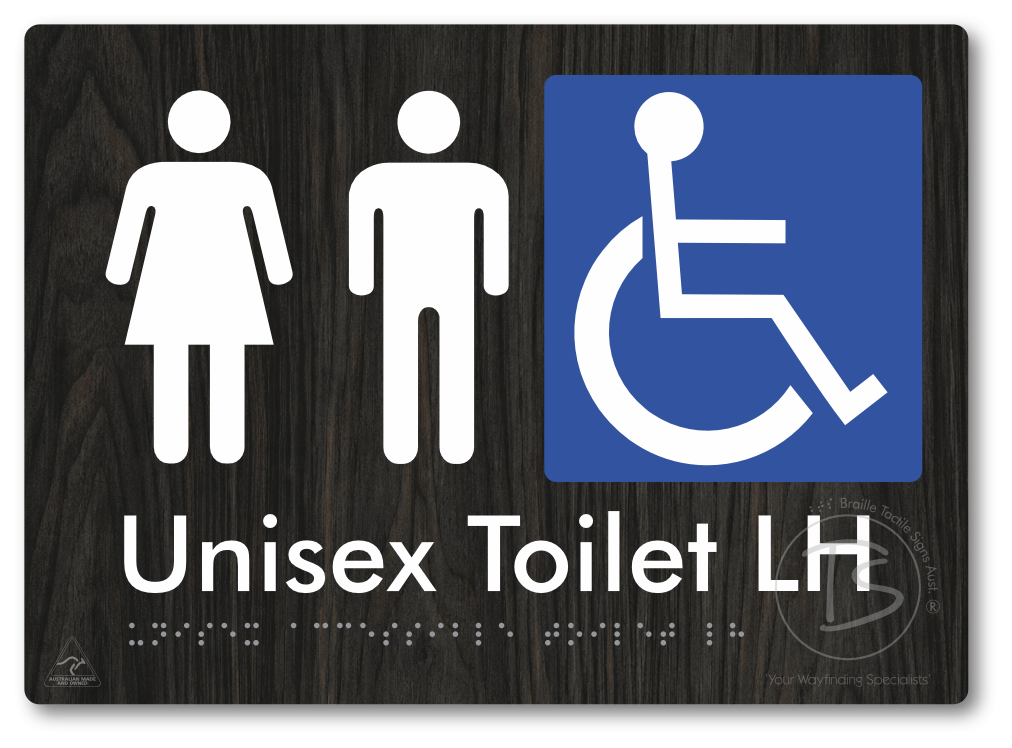 Unisex Accessible Toilet LH or RH