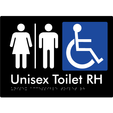 Unisex Accessible Toilet RH w/ Air Lock