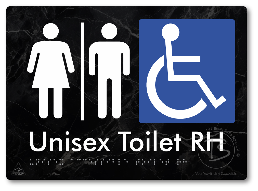 Unisex Accessible Toilet RH with Airlock
