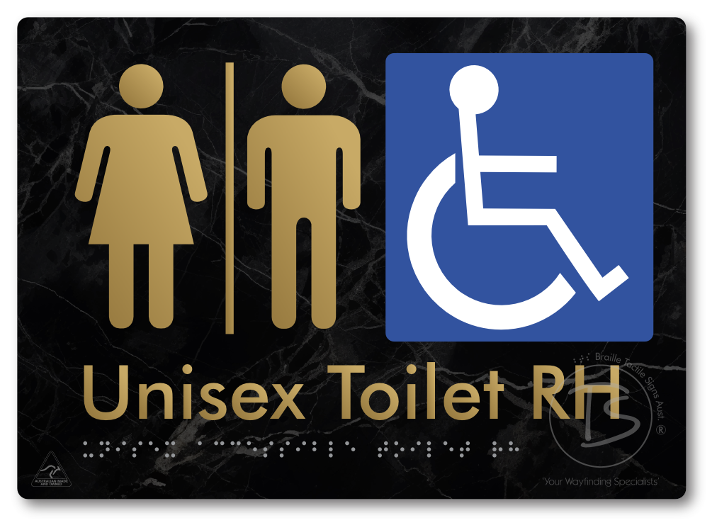 Unisex Accessible Toilet RH with Airlock