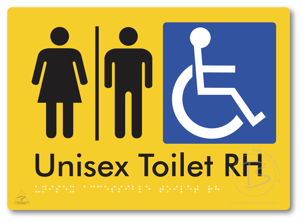 Unisex Accessible Toilet RH with Airlock