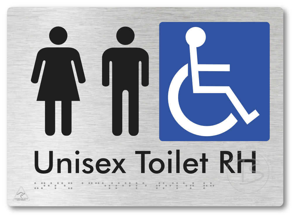 Unisex Accessible Toilet LH or RH