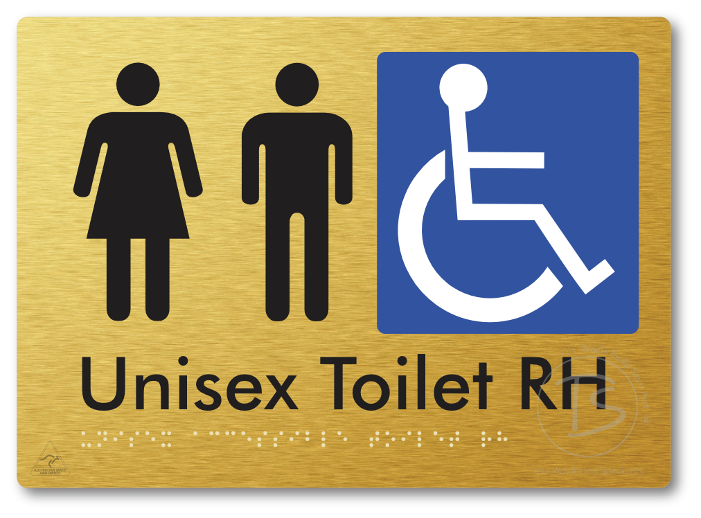Unisex Accessible Toilet LH or RH