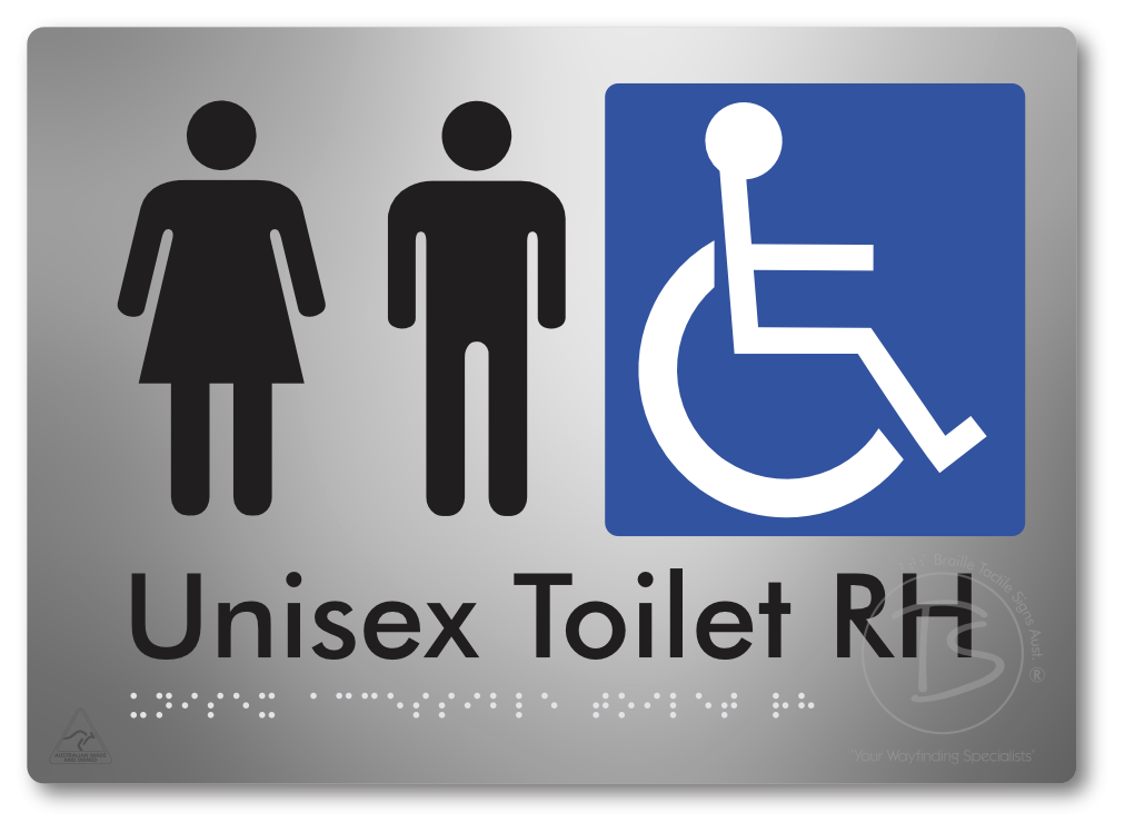 Unisex Accessible Toilet LH or RH