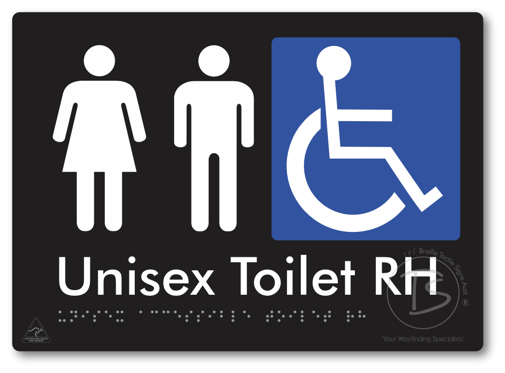 Unisex Accessible Toilet LH or RH