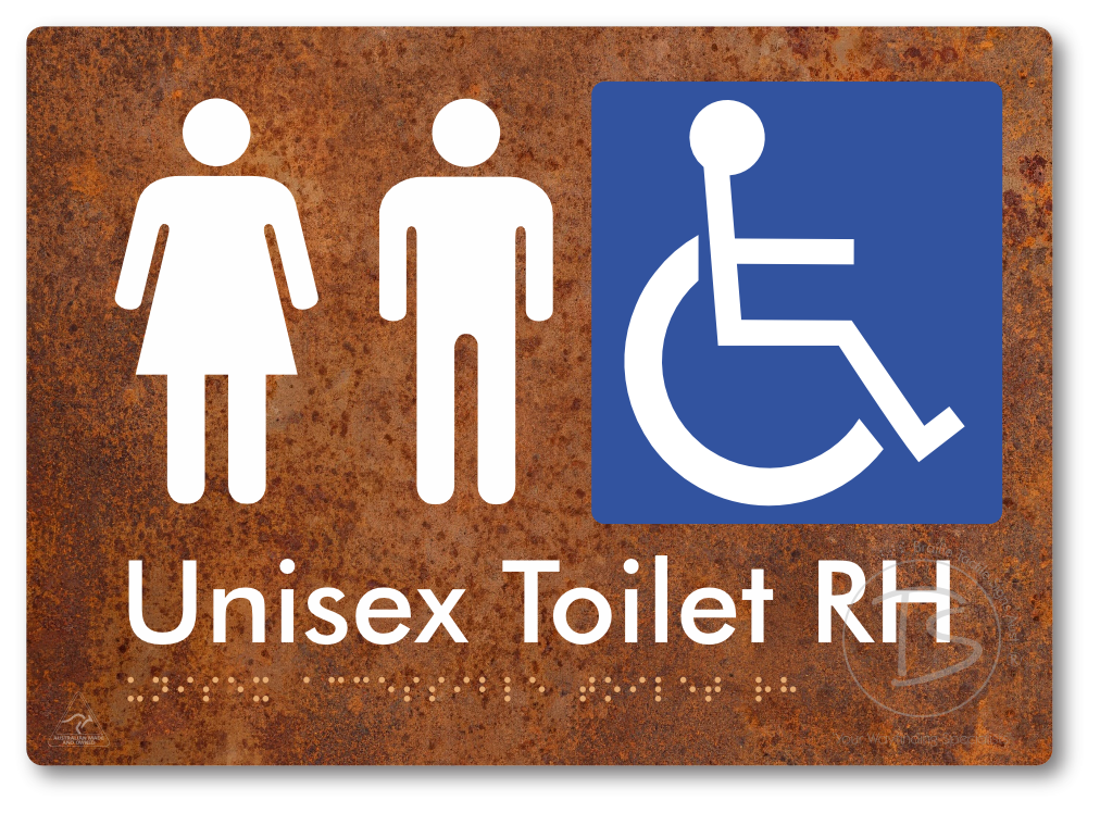 Unisex Accessible Toilet LH or RH