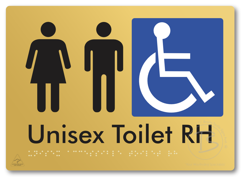 Unisex Accessible Toilet LH or RH