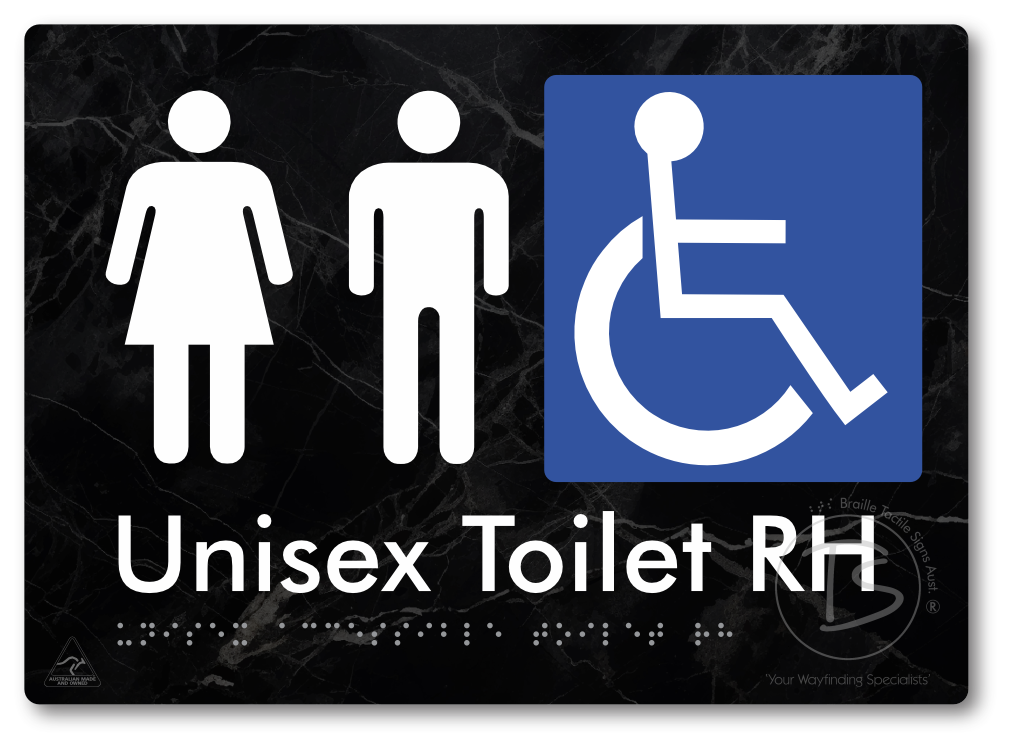 Unisex Accessible Toilet LH or RH