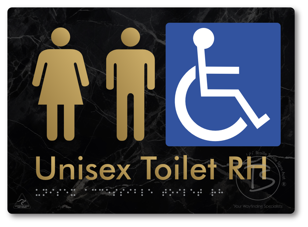 Unisex Accessible Toilet LH or RH