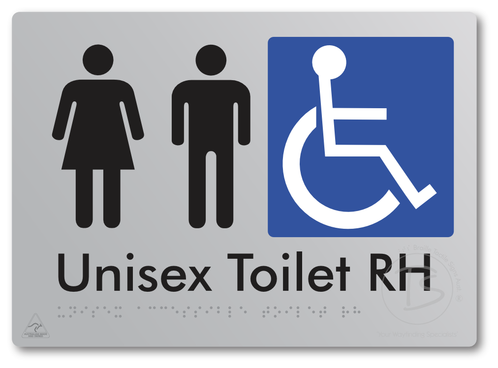 Unisex Accessible Toilet LH or RH