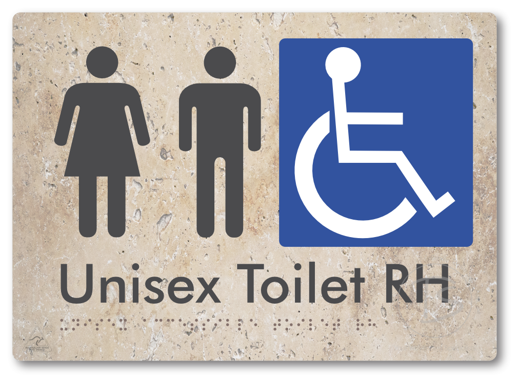 Unisex Accessible Toilet LH or RH