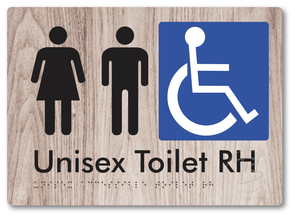 Unisex Accessible Toilet LH or RH