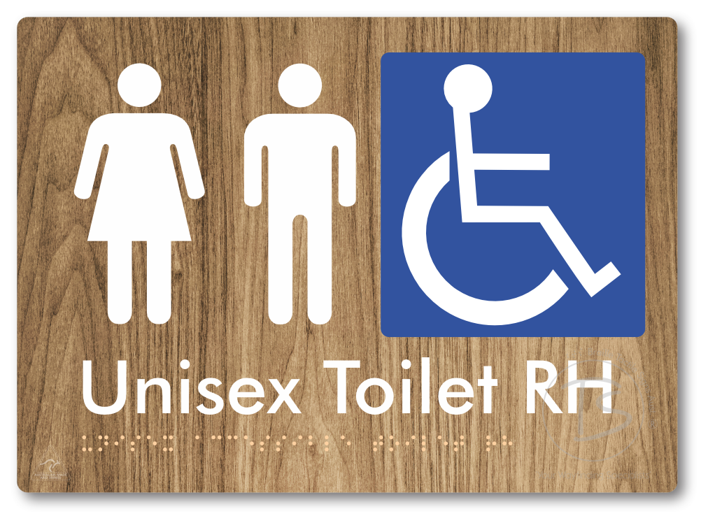 Unisex Accessible Toilet LH or RH