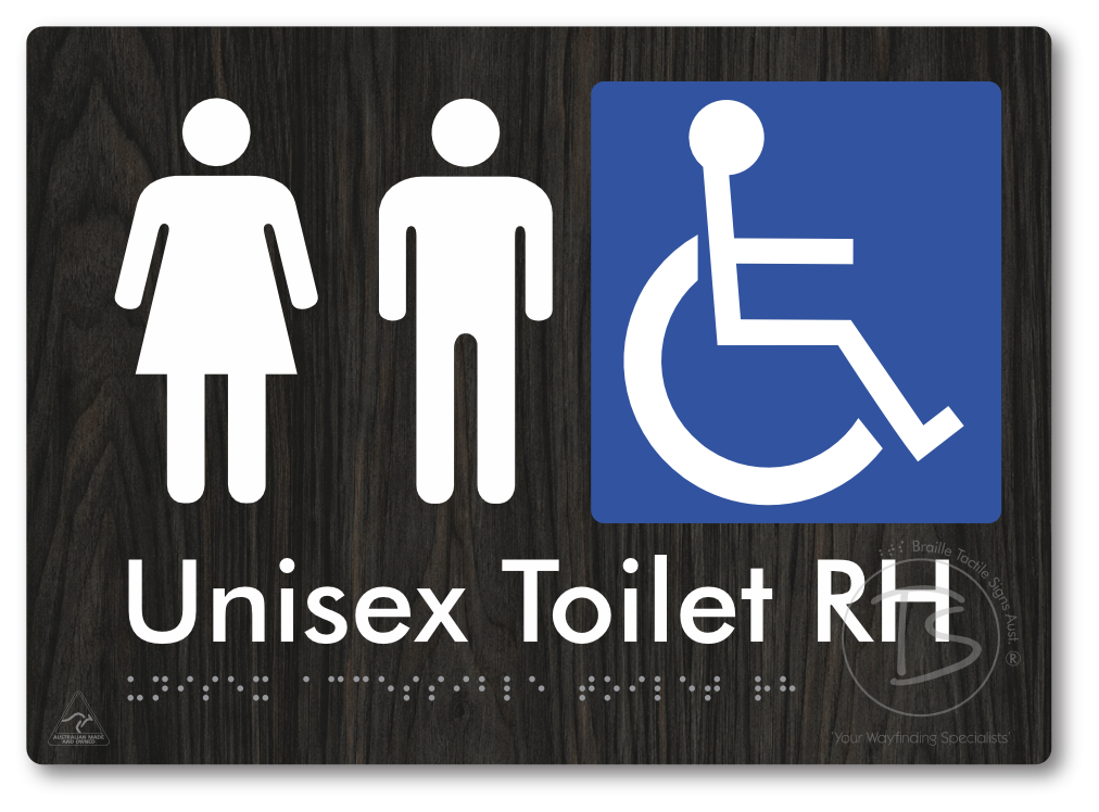 Unisex Accessible Toilet LH or RH