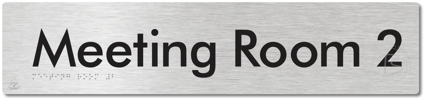 Meeting Room - Braille Tactile Signs Aust.