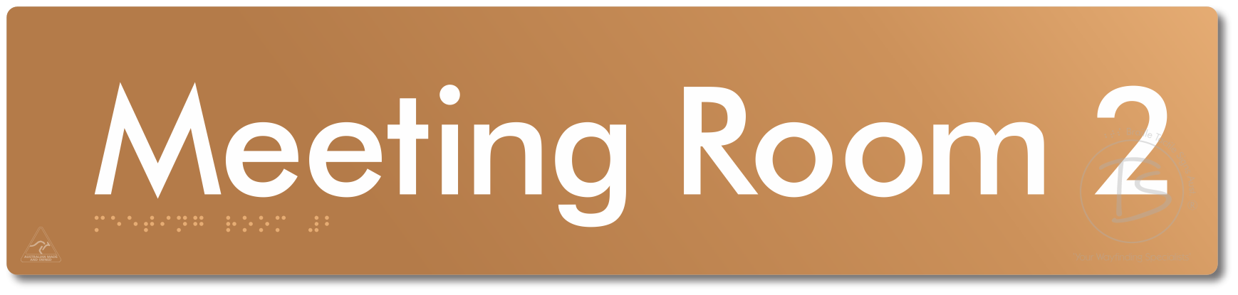 Meeting Room - Braille Tactile Signs Aust.