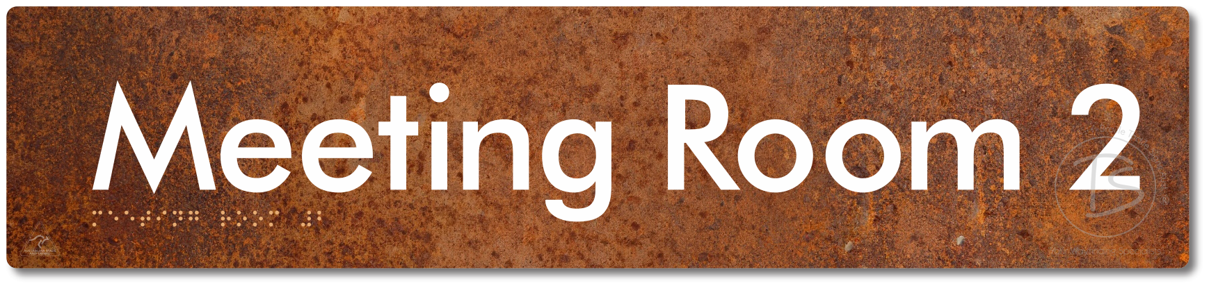 Meeting Room - Braille Tactile Signs Aust.