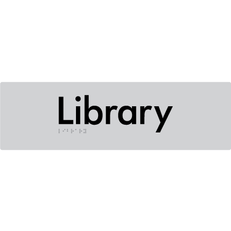 Library - Braille Tactile Signs Aust.