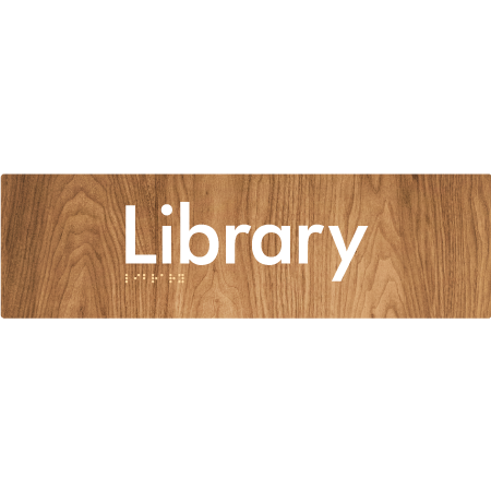 Library - Braille Tactile Signs Aust.