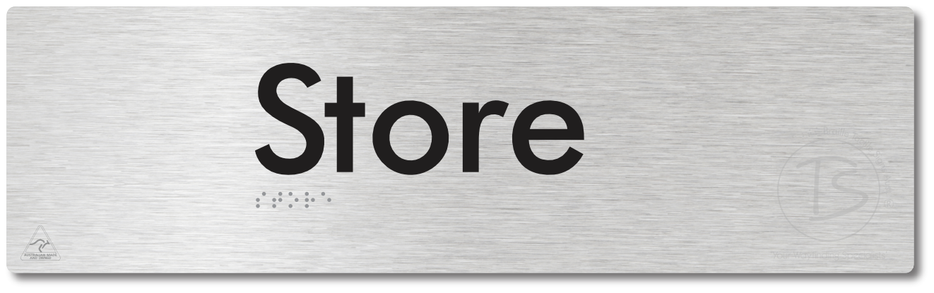 Store - Braille Tactile Signs Aust.