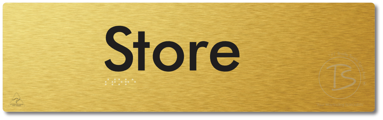 Store - Braille Tactile Signs Aust.
