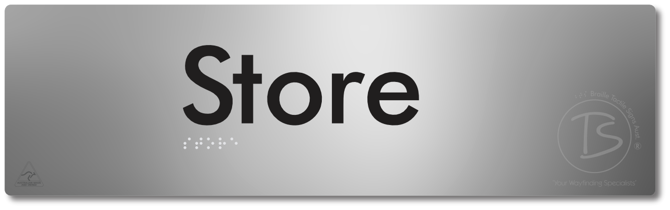 Store - Braille Tactile Signs Aust.