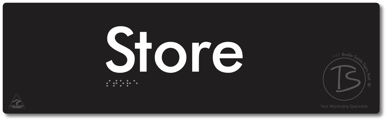 Store - Braille Tactile Signs Aust.