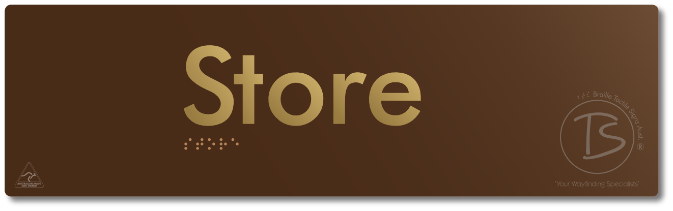 Store - Braille Tactile Signs Aust.