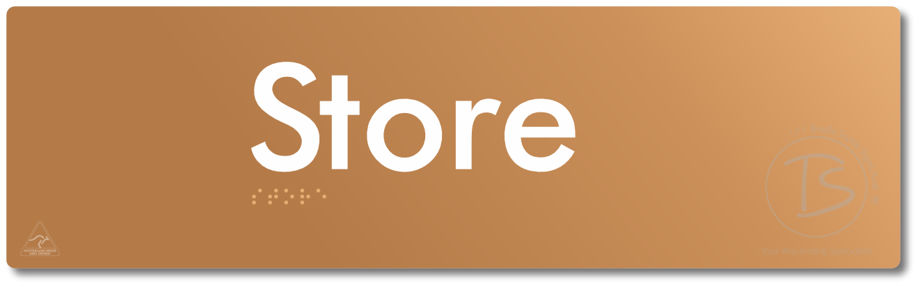 Store - Braille Tactile Signs Aust.