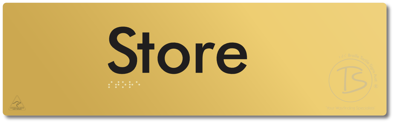 Store - Braille Tactile Signs Aust.